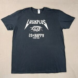 Gildan Softstyle Lasikplus 2XL Mens T Shirt  20 Happy Vision Tour 25x31